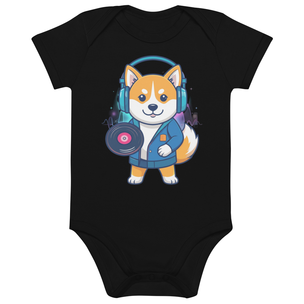 Little DJ ken 100% Organic baby onesie