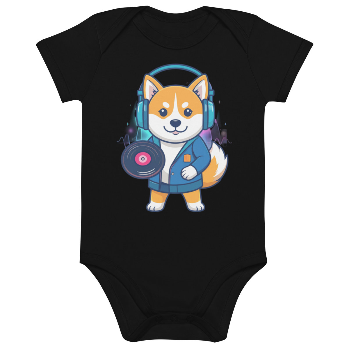Little DJ ken 100% Organic baby onesie