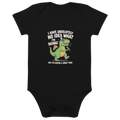 Party Dino 100% Organic baby onesie