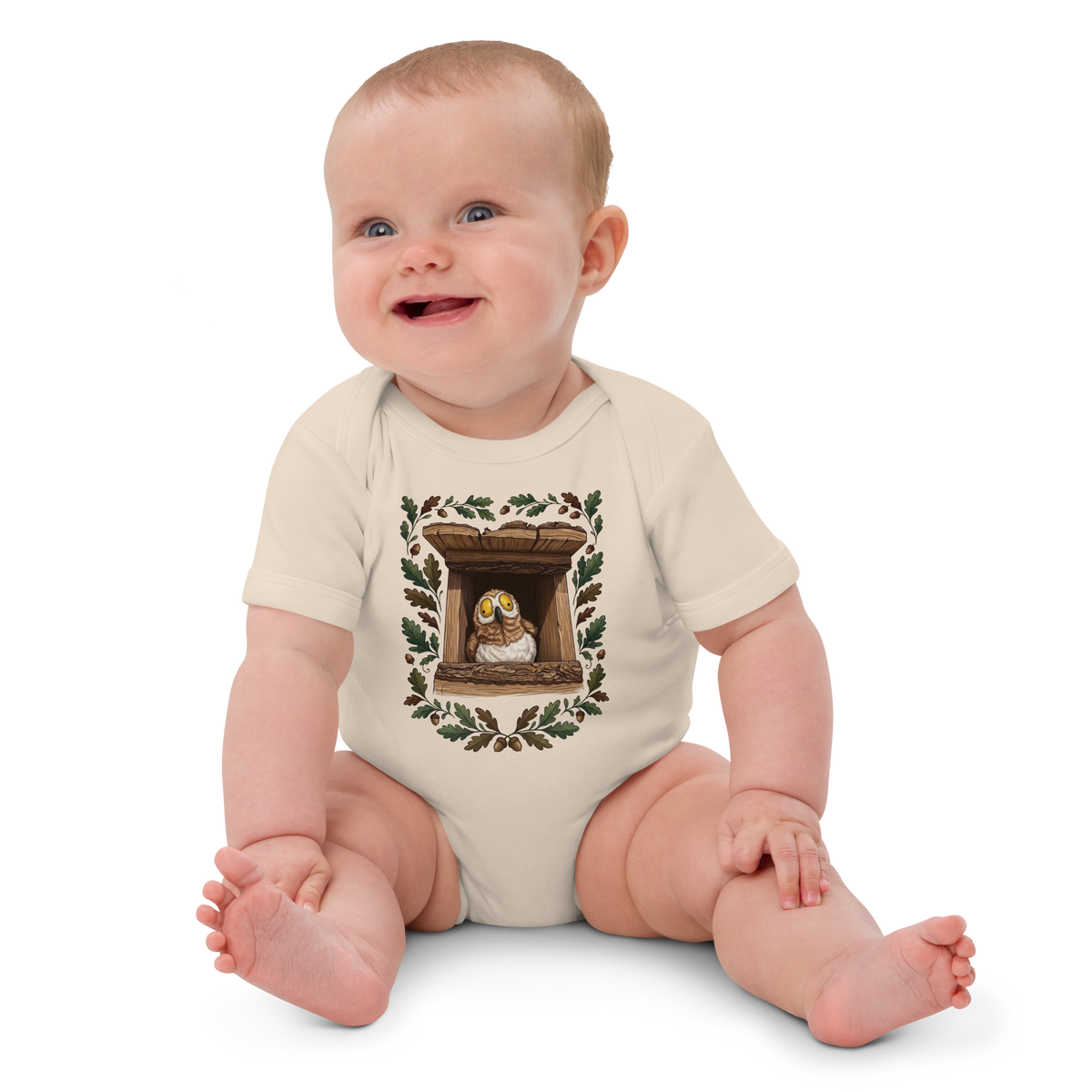 Oohoo 100% Organic baby onesie