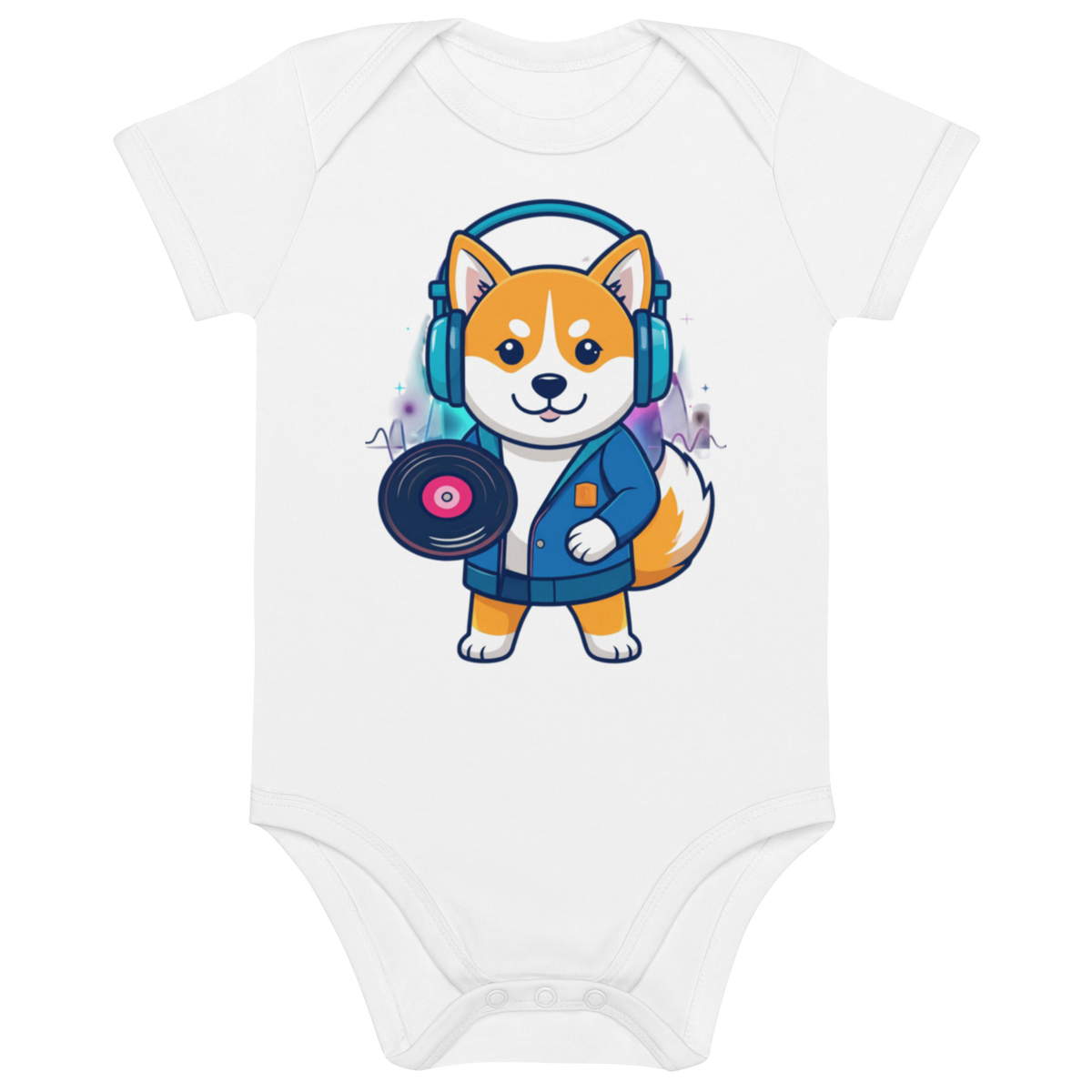 Little DJ ken 100% Organic baby onesie