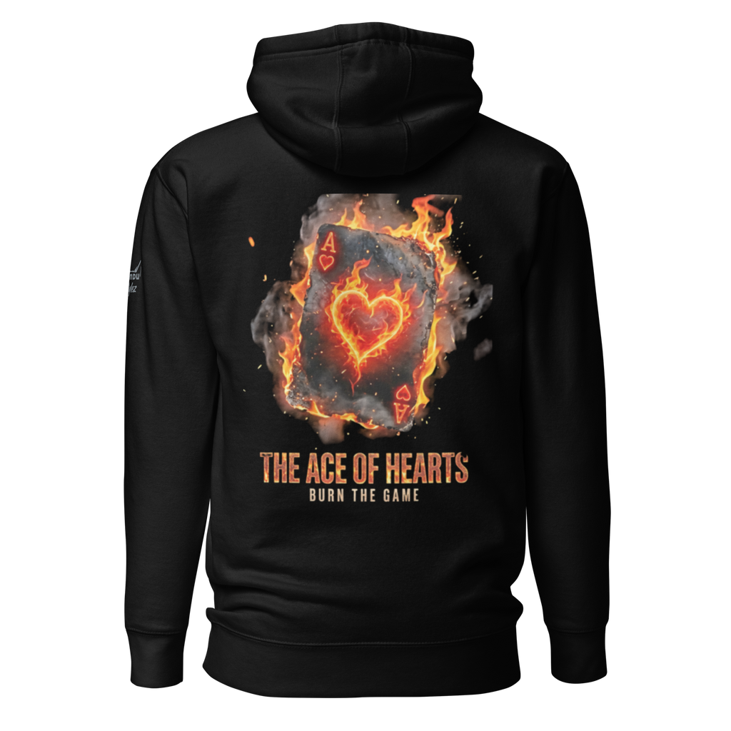 Ace of hearts hoodie