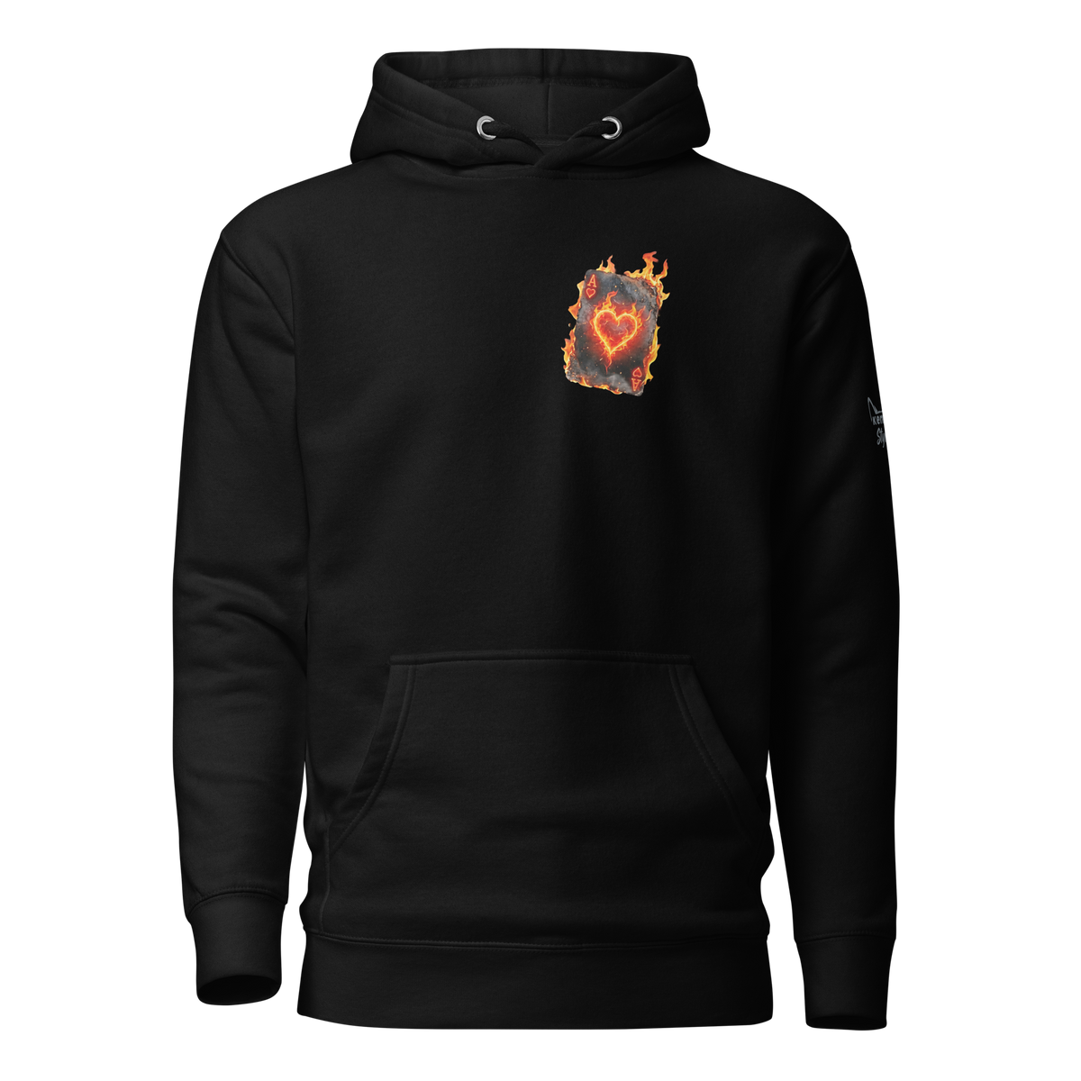 Ace of hearts hoodie