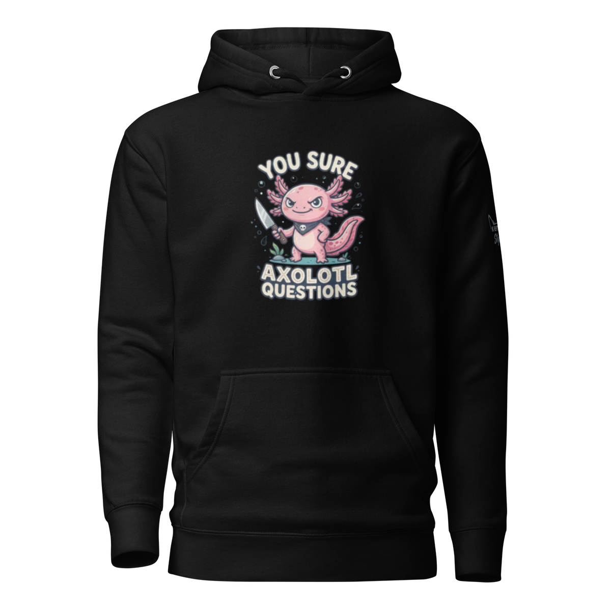 Axolotl hoodie