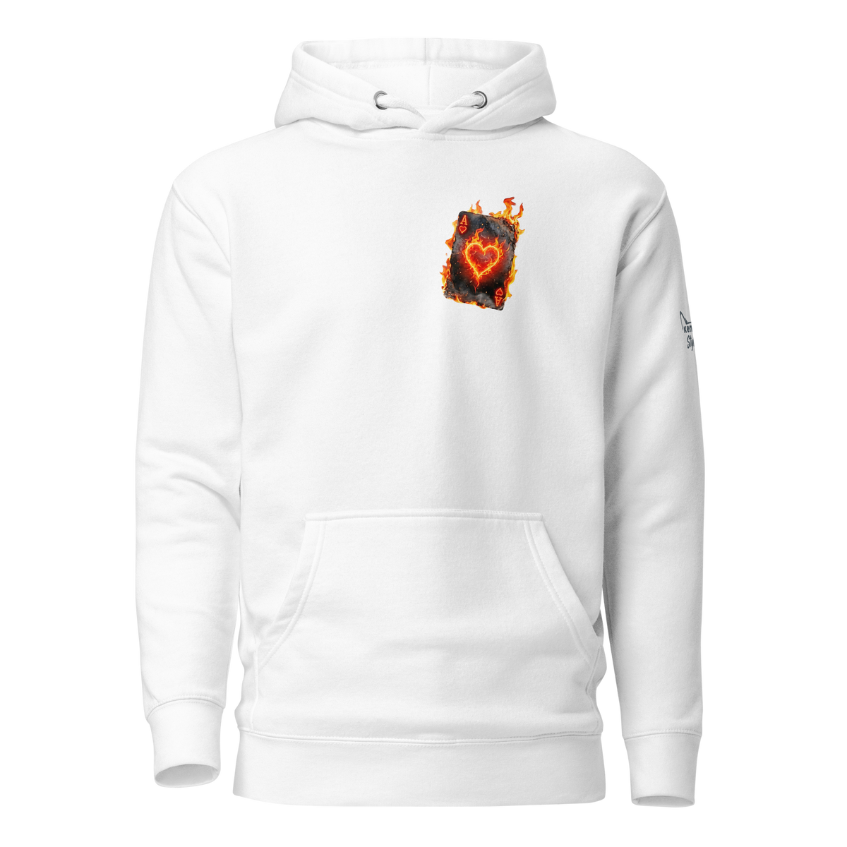 Ace of hearts hoodie