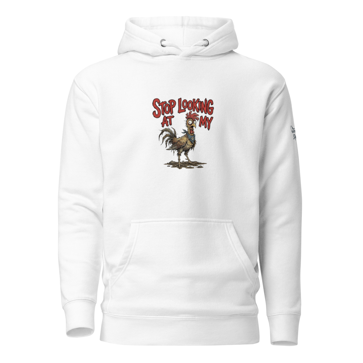 Stop looking hoodie