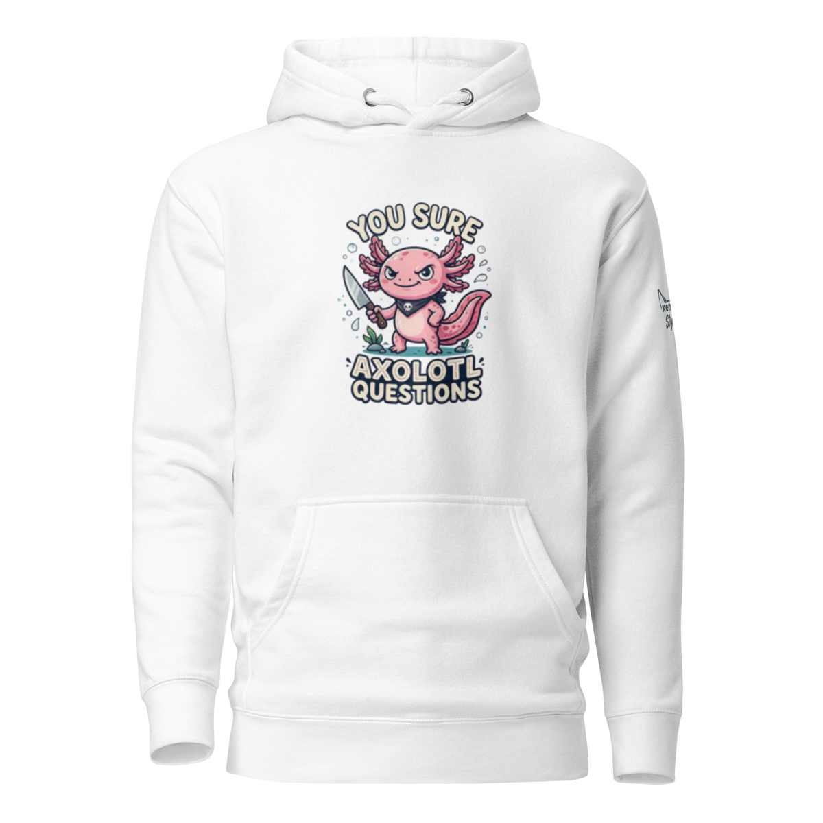 Axolotl hoodie